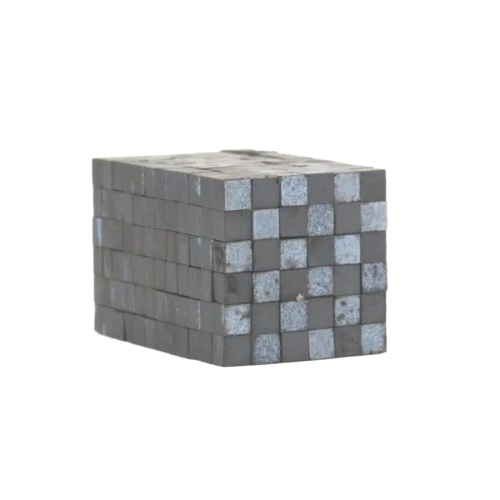 Square Ferrite Magnet Bar - Metal, Grey, Square | High Magnet Grade, Fine Finished, Durable, Industrial Use