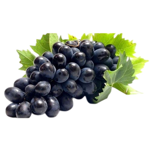 Black Grapes - 10 Kilograms, Black Color, Oval Shape | Sweet Taste, Whole Fruit, 7-10 Days Shelf Life, Common Cultivation