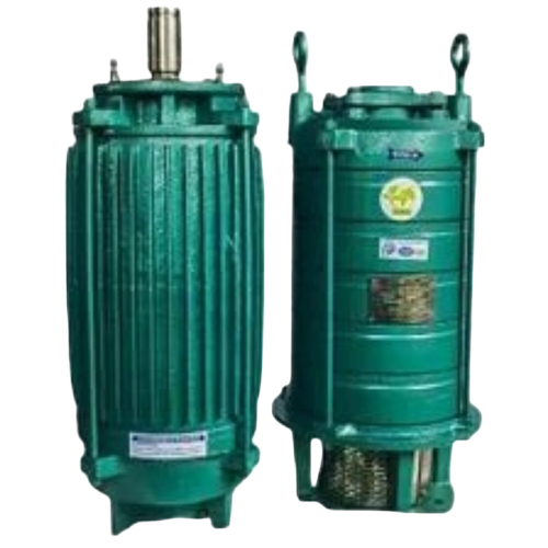 Horizontal Openwell Submersible Pump - Metal Standard Size Green | Electric Heavy Duty Motor Industrial Use 1 Year Warranty