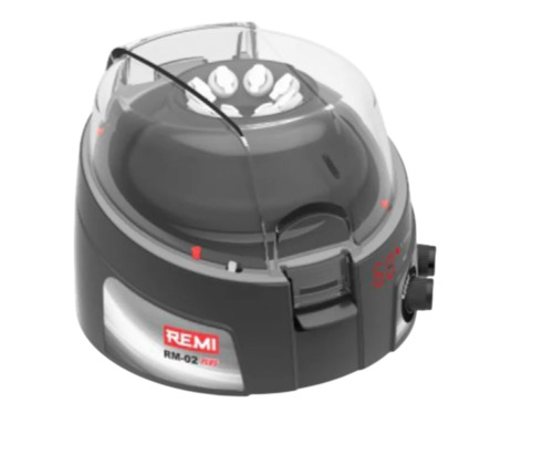 Mini Centrifuge - Metal Standard Size, Grey | High Speed, Electric, Heavy Duty, 1 Year Warranty