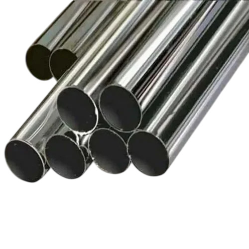 Stainless Steel Pipe - Stainless Steel, Round Shape, Silver Color, Welded | Corrosion Resistant, Fine Finished, Durable, Grade A, Industrial Use, 1 Year Warranty