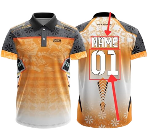 Customized Sports Jersey - Cotton Material Customized Size Multiple Colors | Lightweight Breathable Printed Pattern Regular Fit