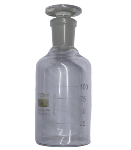 125Ml Borosilicate Glass - Color: Transparent