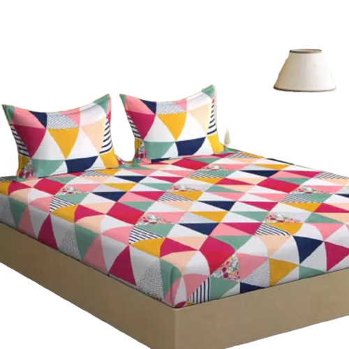 Cotton Bedsheet - Color: Multi