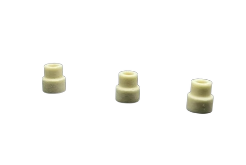 Esb-20 Round White Ceramic Insulator Beads - Size: 1.5 Mm