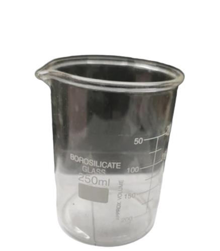 Glass Beaker 250 Ml - Color: Transparent