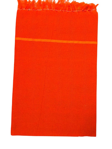 Orange Cotton Gamcha Towel - Feature: Eco-friendly