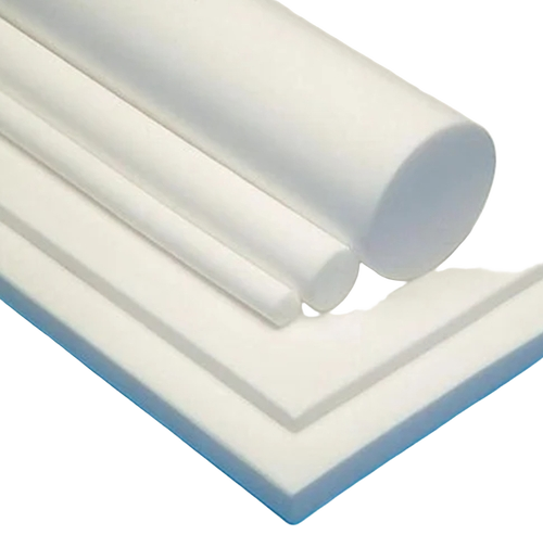 Ptfe Block - Color: White
