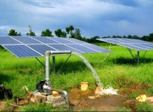 Solar Powered Water Pumping System