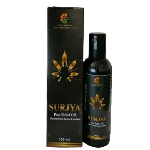 Pain Relief Oil - Herbal Oil, Various Sizes | Medicinal Use, Tested Purity