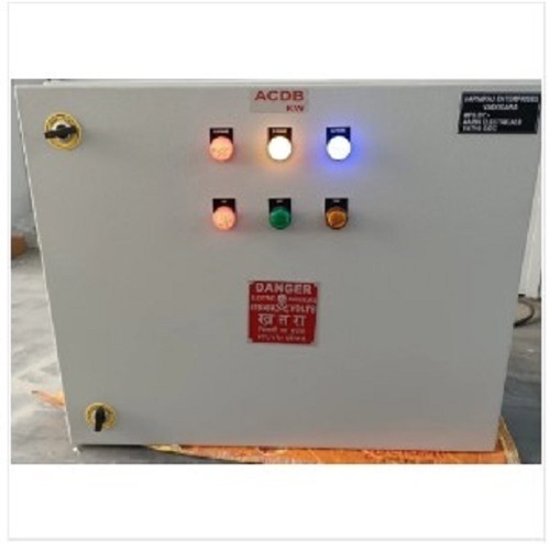Control Panel Board - Metal Base White Powder Coated 220-440 Volt | Fast Operation Easy Maintenance