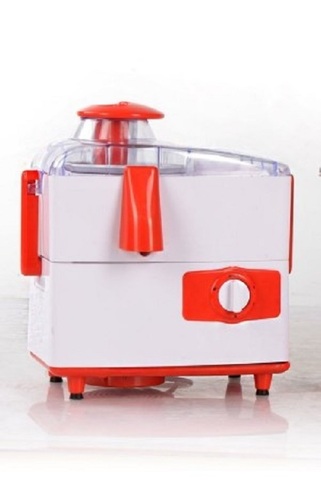 Juicer Mixer Grinder - Standard Size, White and Orange, 220-440 Volt Electric | Low Power Consumption, Low Noise, New