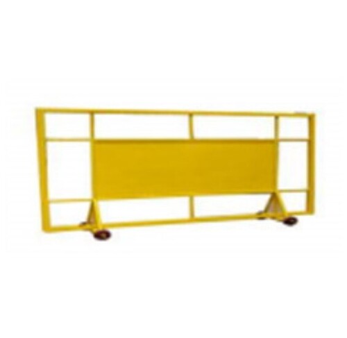 Police Metal Barricades - Metal, Custom Size, Yellow | Manual, Least Maintenance, Crowd Control