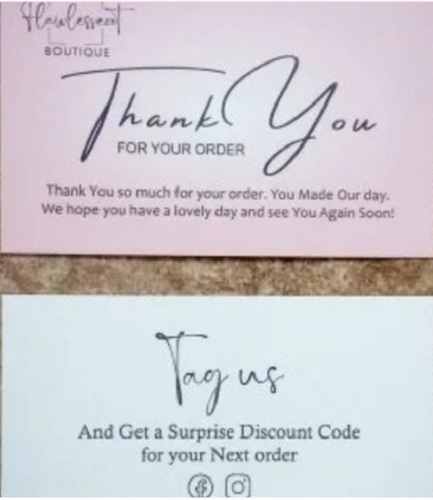 Thank You Cards