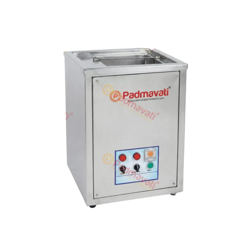 Ultrasonic Cleaning Machine - Stainless Steel, Standard Size, Silver | Deep Cleaning, Non-Damaging, Chemical-Saving
