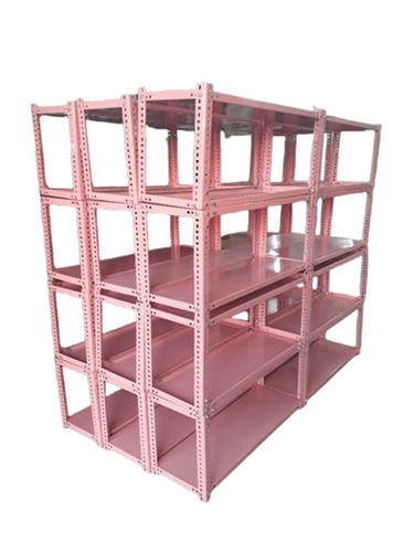 4 Shelves Steel Storage Racks - Powder Coated Metal Adjustable Shelves Rust Resistant Strong Frame