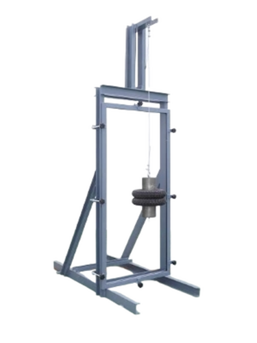 Human Impact Twin Tyre Apparatus - Features: Strong Steel Frame For Stability