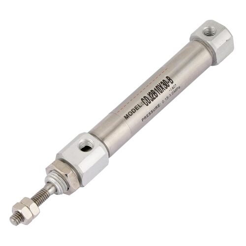 Silver Pneumatic Air Cylinder