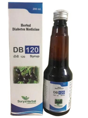 Syrup For Diabetes - 200ml Plastic Bottle, Liquid | Ayurvedic Medicine, Suitable For Adults, Store In Cool Dry Place
