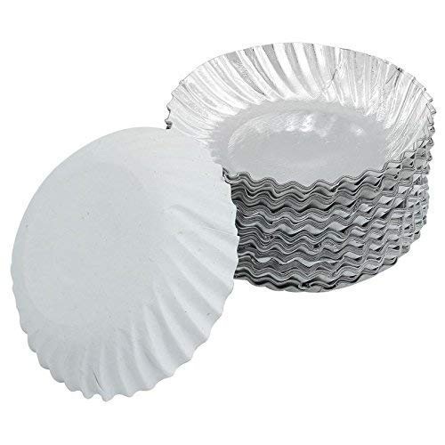 White Paper Plate