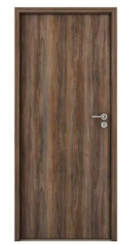 Doors - Solid Wood Teak Laminate, Brown, All Sizes | Lockable Design, Weather Resistant, Fire Resistant, Noise Reduction, Durable Finish