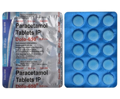 Paracetamol Dolo 650mg Tab