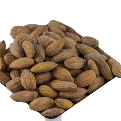 Salted Almonds - Natural Brown Nuts, All Sizes | Crunchy Texture, High Protein, Heart Friendly, Antioxidant Rich