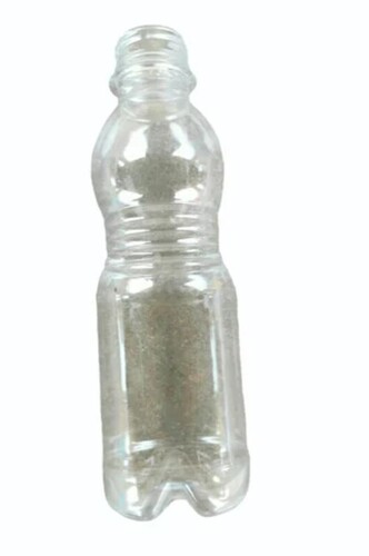 Soda Bottle - Plastic Lightweight Transparent Round Reusable Wide Mouth Screw Cap
