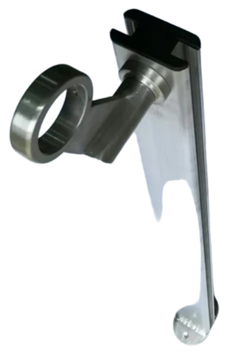 Aluminium Slotted Vertical Fitting - Color: Silver