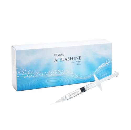 Aquashine Soft Filler 2x2ml - Hyaluronic Acid Gel, Smooth Texture | Hydrates Skin, Reduces Wrinkles