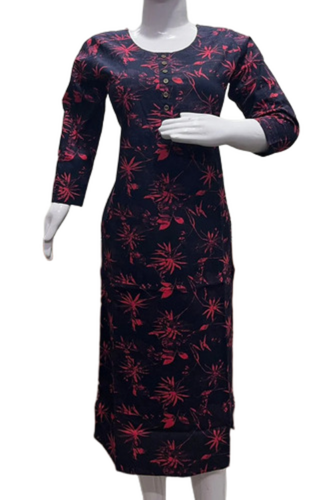 Casual Wear Ladies Cotton Printed Kurti - Design: ....