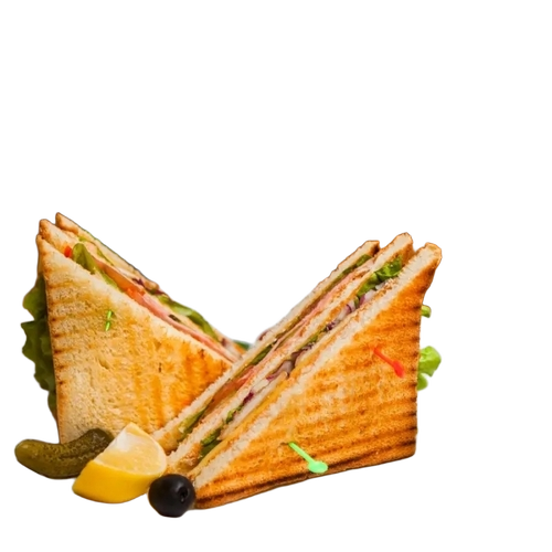 Cheese Sandwich - Soft Bread Cheesy Filling | Quick Snack Crispy Edges Melted Cheese