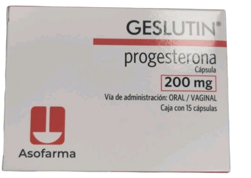 Geslutin Progesterona 200Mg Capsule - Life Span: 2 Years
