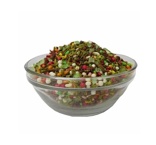 Punjabi Mix Mouth Freshener - Saunf Menthol Sugar Coated Seeds, Sweet Taste, Crunchy Texture, Assorted Colors
