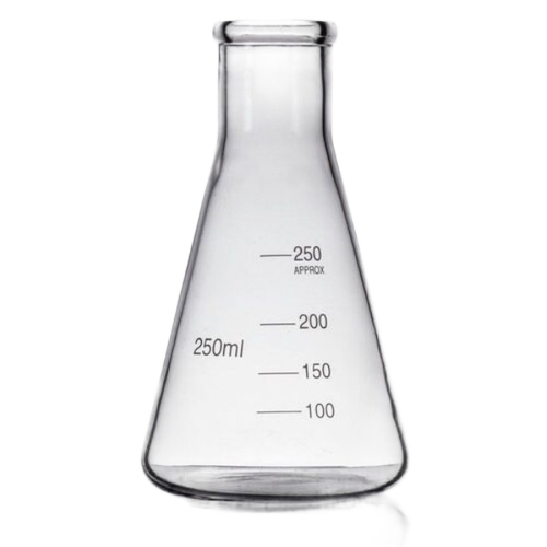 6 Inch Glass Conical Flask