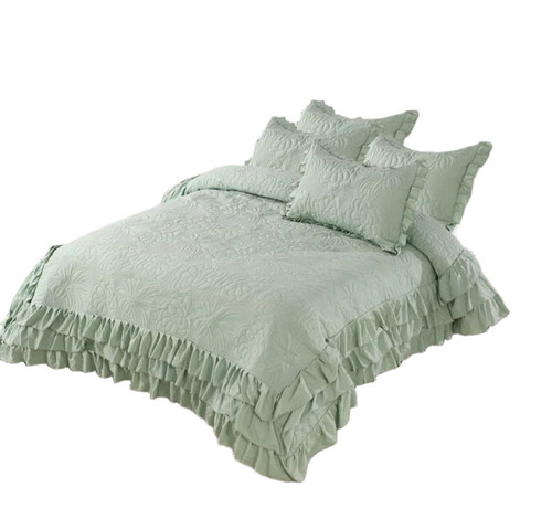 Green Cotton Bedspreads