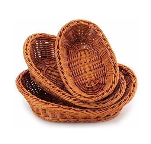 Oval Rattan Basket
