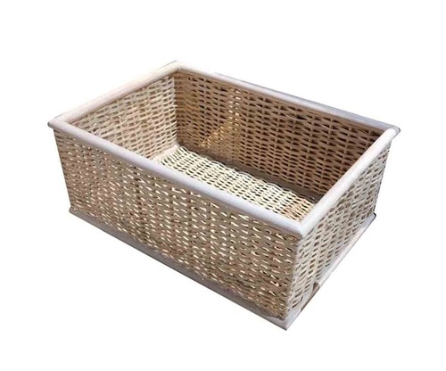 Rectangular Rattan Basket
