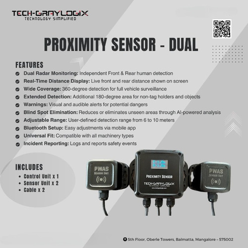 Dual Proximity Sensor - Pwas
