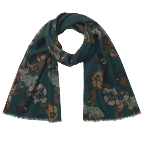 Printed Dupatta - Color: Green