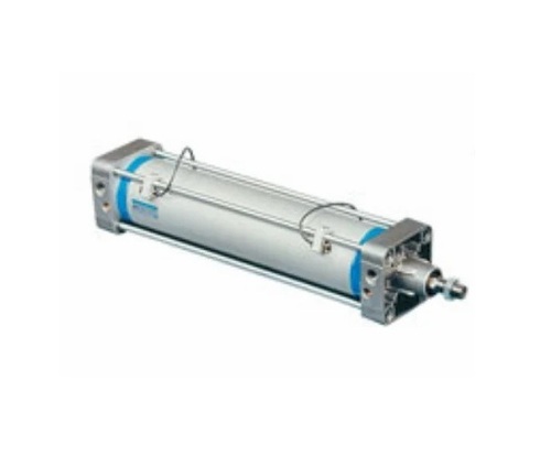Tie Rod Cylinder - Steel, Standard Size, White | Corrosion Resistant, Leak Proof, Portable, Easy To Install, Easy To Operate