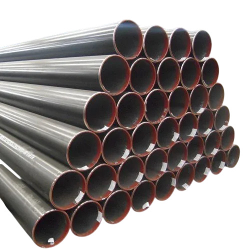 Erw Pipe - Metal, Round, Various Sizes | Corrosion Resistant, Leak Proof, Durable, Smooth Finish