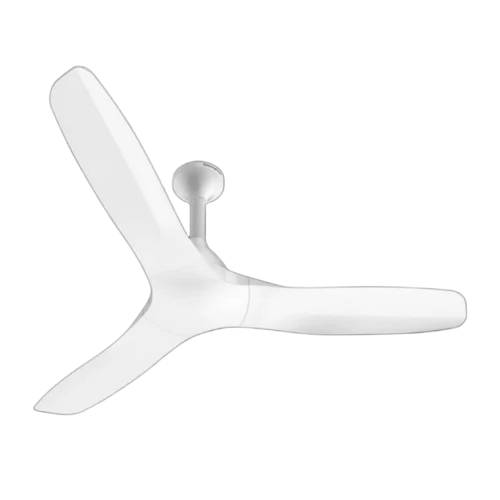 Wave Crompton Ceiling Fan - White, 3-Blade, Wall Mounted, 100V | Durable Build, Strong Motor, Smooth Rotation, Rust Resistant, Stable Performance