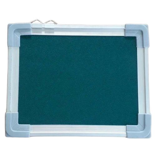18 X12inch Rectangular Pin Notice Board - Felt Material, 18x12 Inch, Square Shape | Durable Backing, Easy Wall Mounting