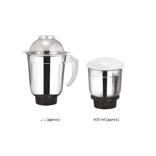 2 Stainless Steel Mixer Jar