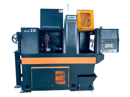 Cnc Sliding Head Turning Machine