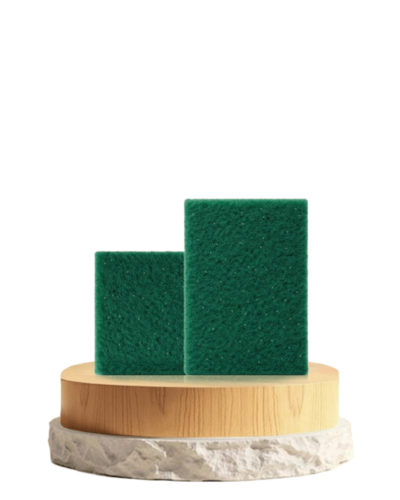 Nylon Green Scrub Pad 3X3 Inch - Usage: Kitchen Utensils Cleaning