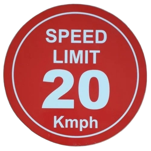 Speed Limit Sign Board
