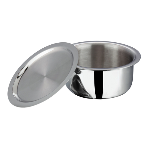 Stainless Steel Triply Tope With Lid