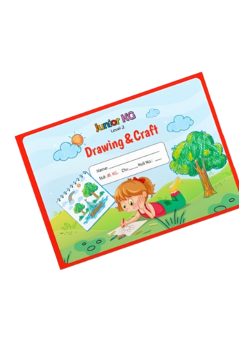 Junior KG Level 2 Drawing & Craft Book
